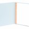 PaperSkin™ Lightblue<br>Mappe m. strap A4
